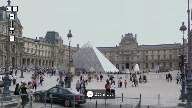 프랑스 스트릿뷰(Street View) : 루부르 박물관