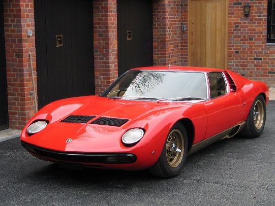 람보르기니 미우라 (Lamborghini Miura) 종이모형!