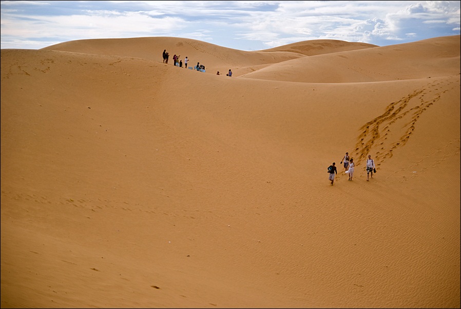 Red sand dune in Muine