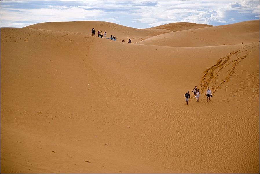Red sand dune in Muine