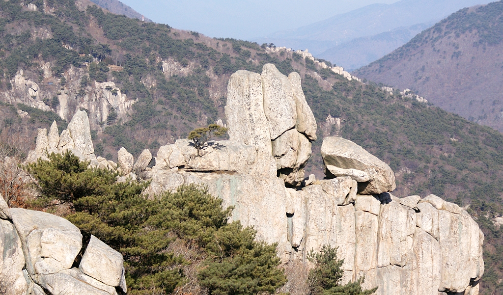 금정산의바위