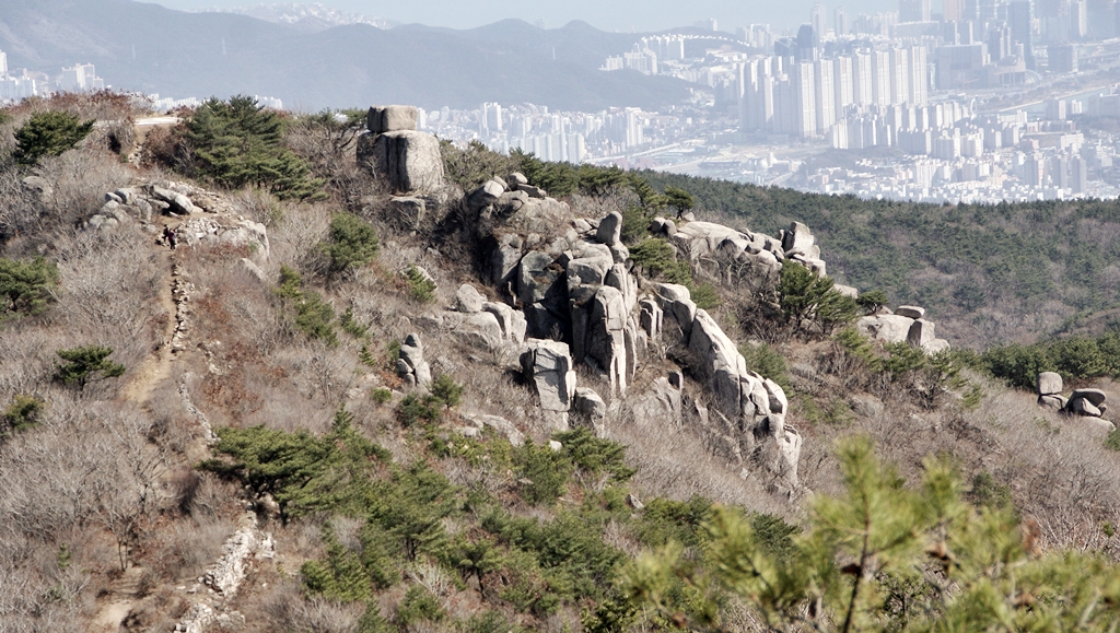 금정산성  파리봉