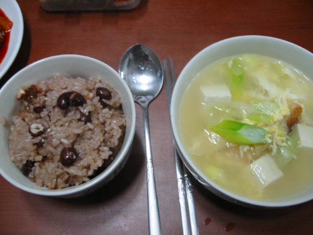 오곡밥, 북어국