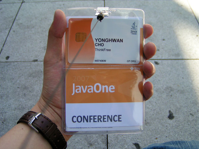 JavaOne 2007 Conference Pass