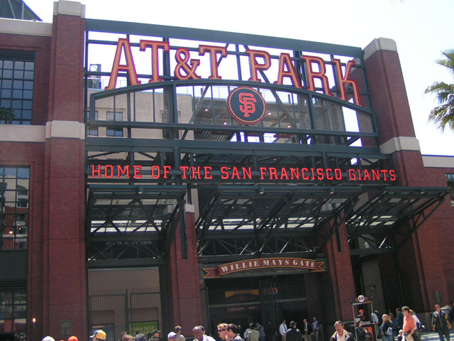 AT&T Park - Entrance