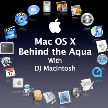 Mac OS X behind the Aqua