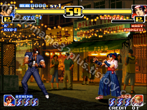 the king of fighters 99 mame rom