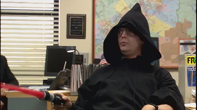 Dwight as Sith Lord