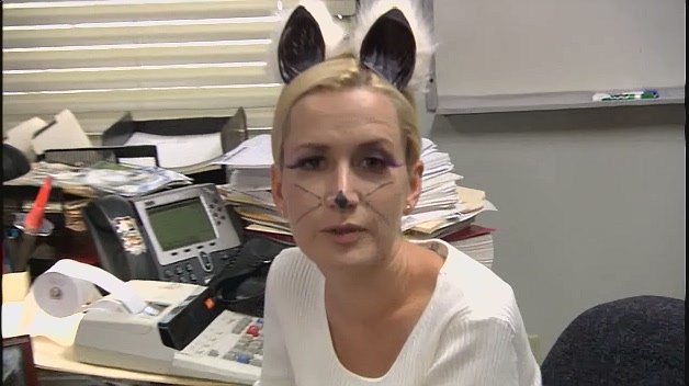 Angela as White Cat