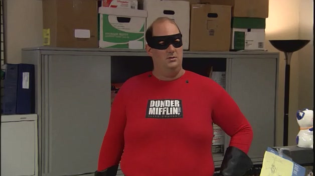 Kevin as Mr. Incredible