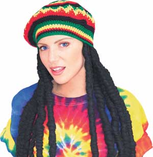 genuine Rastafarian wig