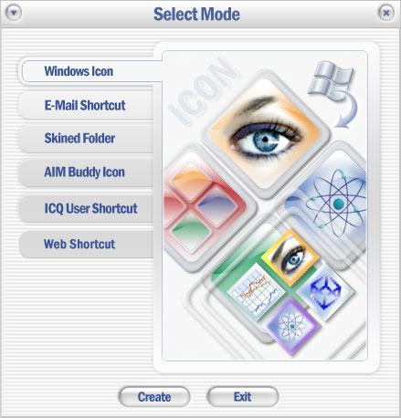Icon Constructor 초기 화면