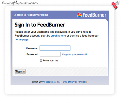 FeedBurner MyBrand