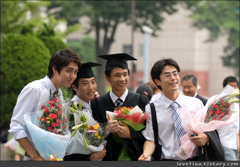 정열이 졸업식