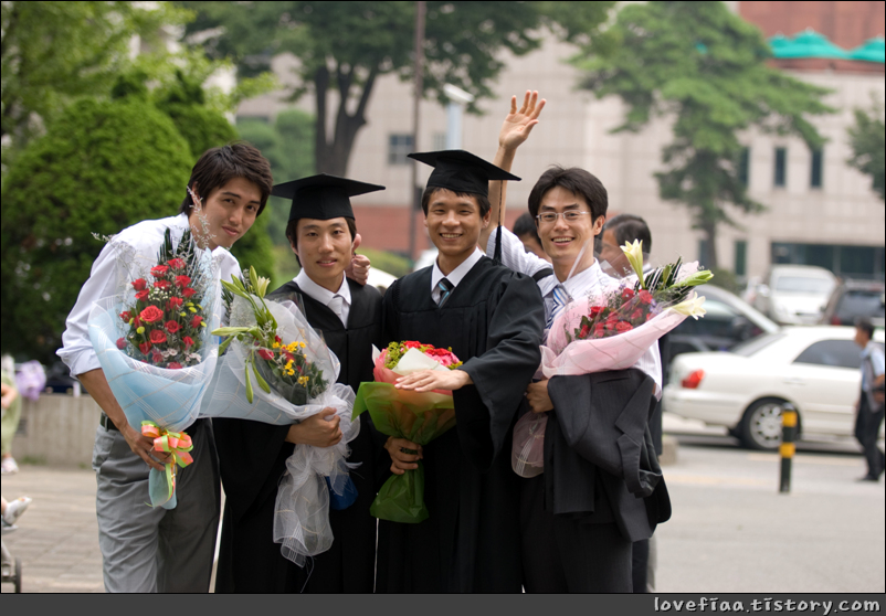 정열이 졸업식