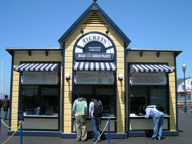 Pier 39 - Blue & Gold Fleet Ticket House