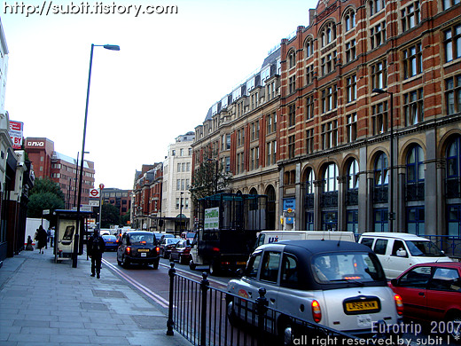 Old street, london, load