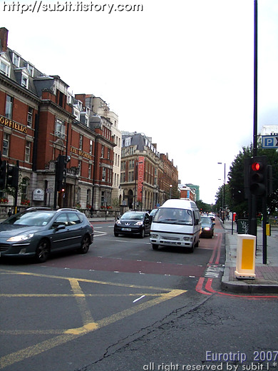 Old street, london, load