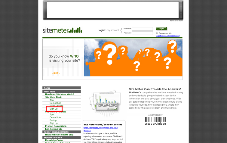 Sitemeter