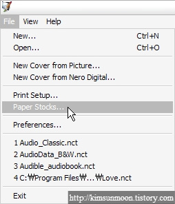 Nero Cover Designer - Adding Paper Stock