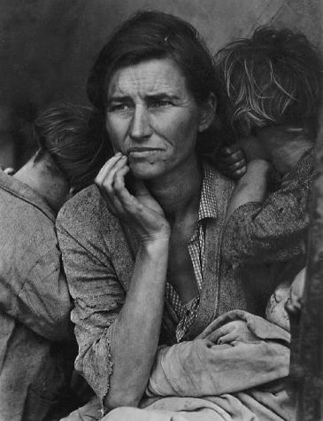 Migrant Mother; Nipomo, California, 1936