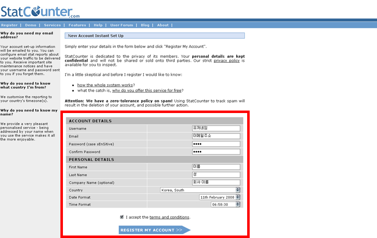 StatCounter