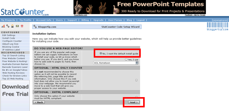 StatCounter