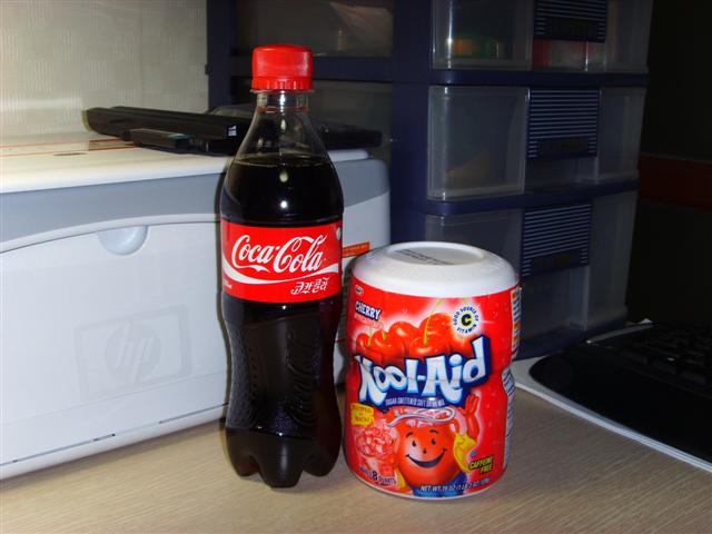 coke and kool-aid