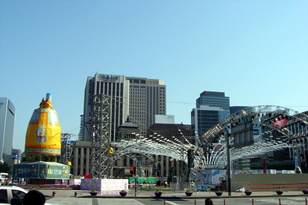 시청앞 광장