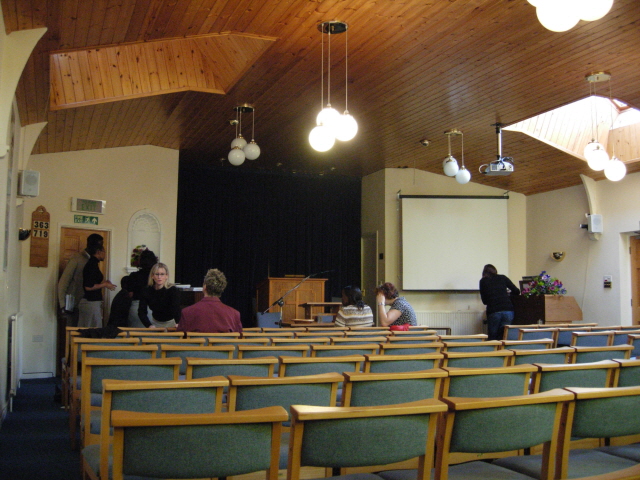 예배당의 모습