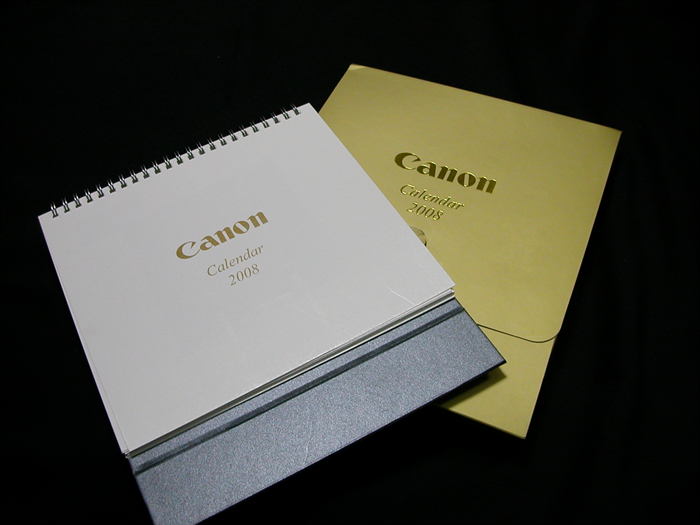 Canon Calendar 2008