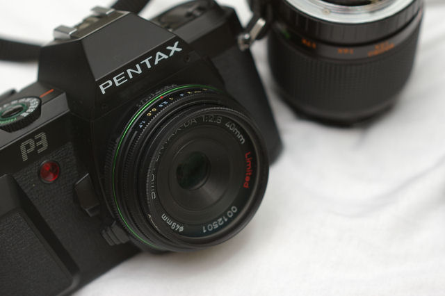 Pentax P3 and 40mm
