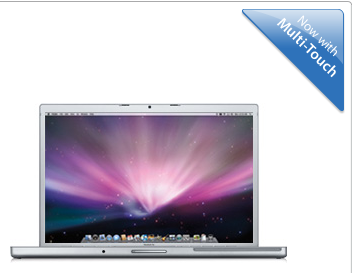 MacBook Pro. Now with MULTI-TOUCH !!!
