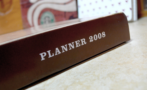 2008 STARBUCKS DIARY