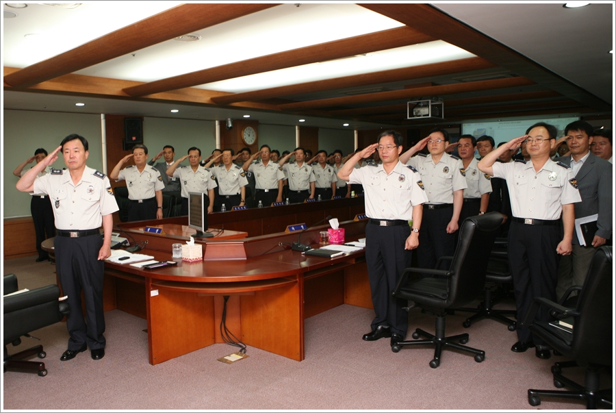 충북지방경찰청, 지휘부회의 개최 
