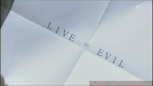 LIVE = EVIL