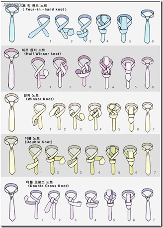 넥타이 묶는법