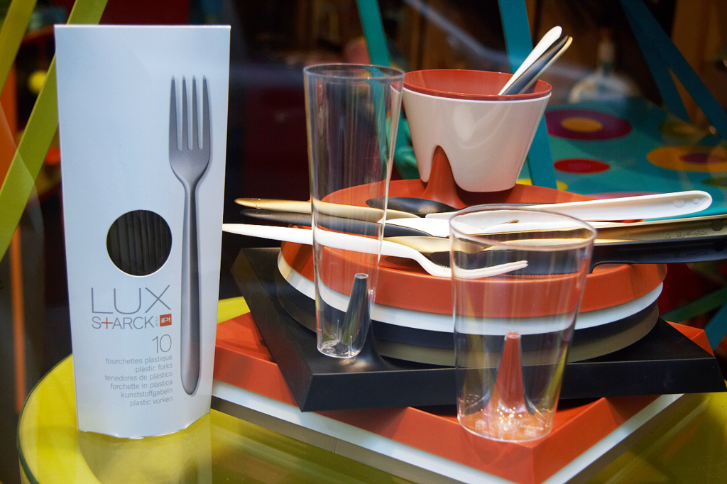 LUX Line silverware, designed by Philippe Starck
