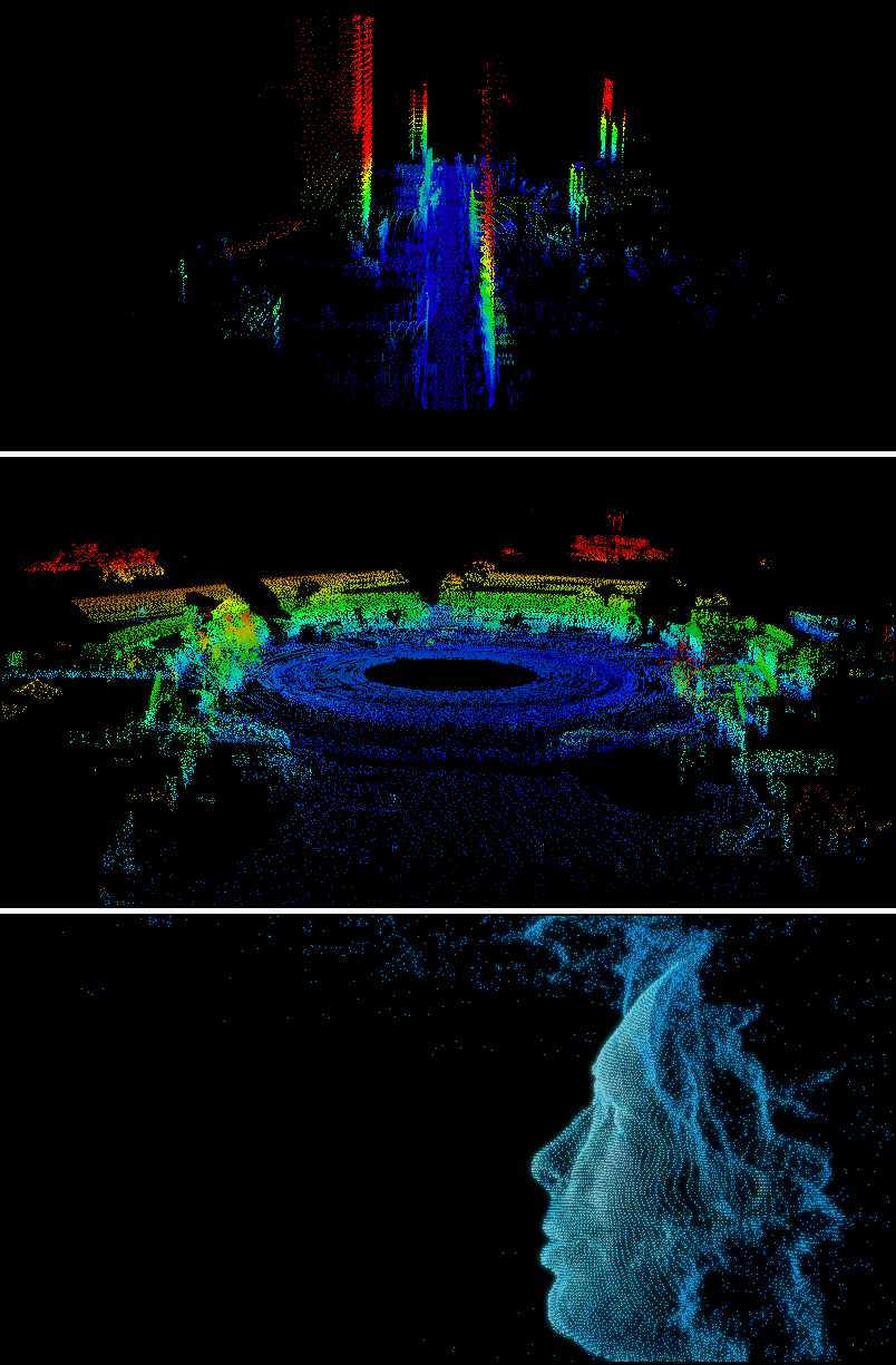 Artistic Images from Laser Scanner