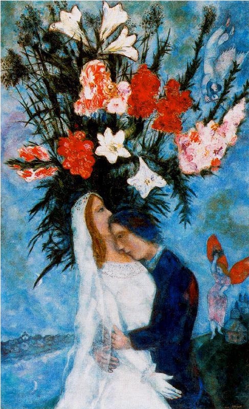 Chgall - The Bridal Couple, 1927-35