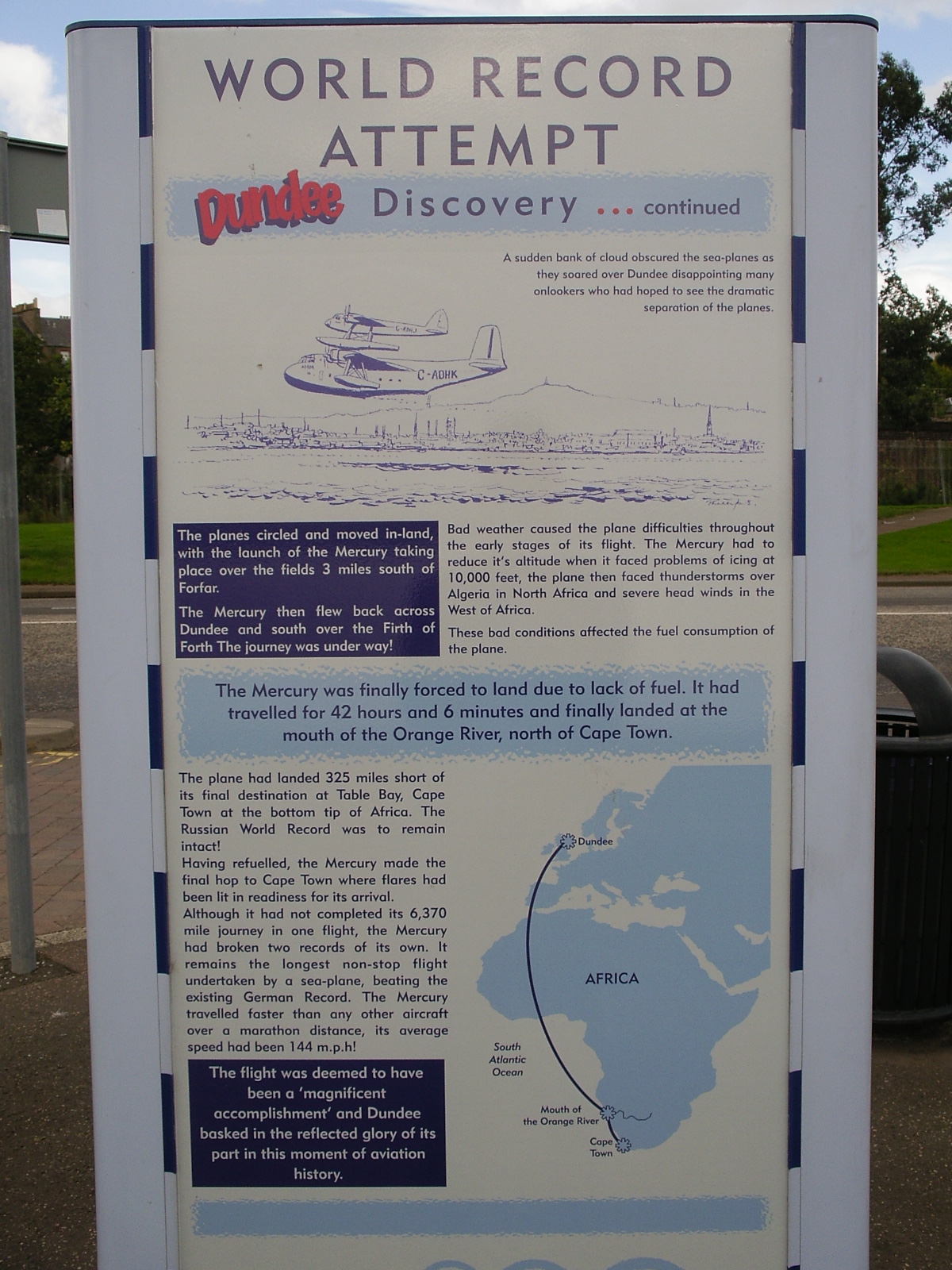 History of Dundee - World Record Attempt