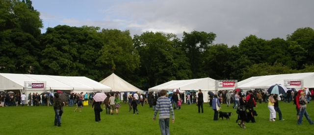 The Meadow, Edinburgh, in Fringe Festival