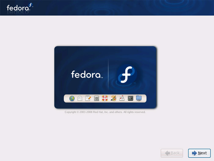 Fedora Core 9 - DVD를 이용한 설치