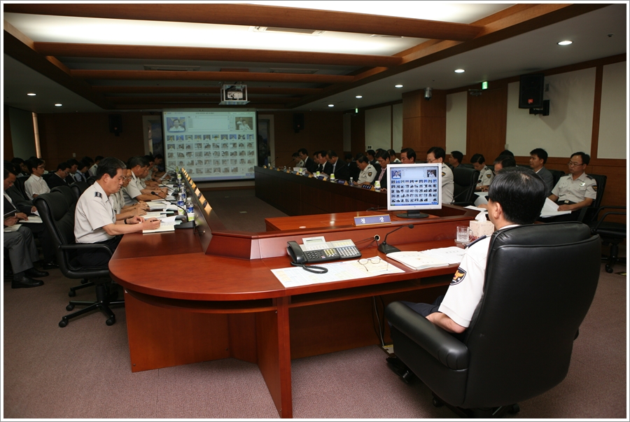 충북지방경찰청, 지휘부회의 개최 