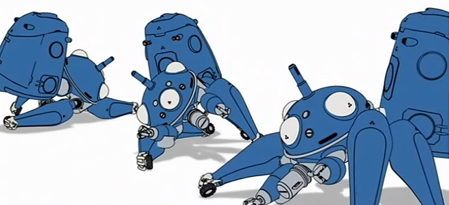 Tachikoma Exhausted
