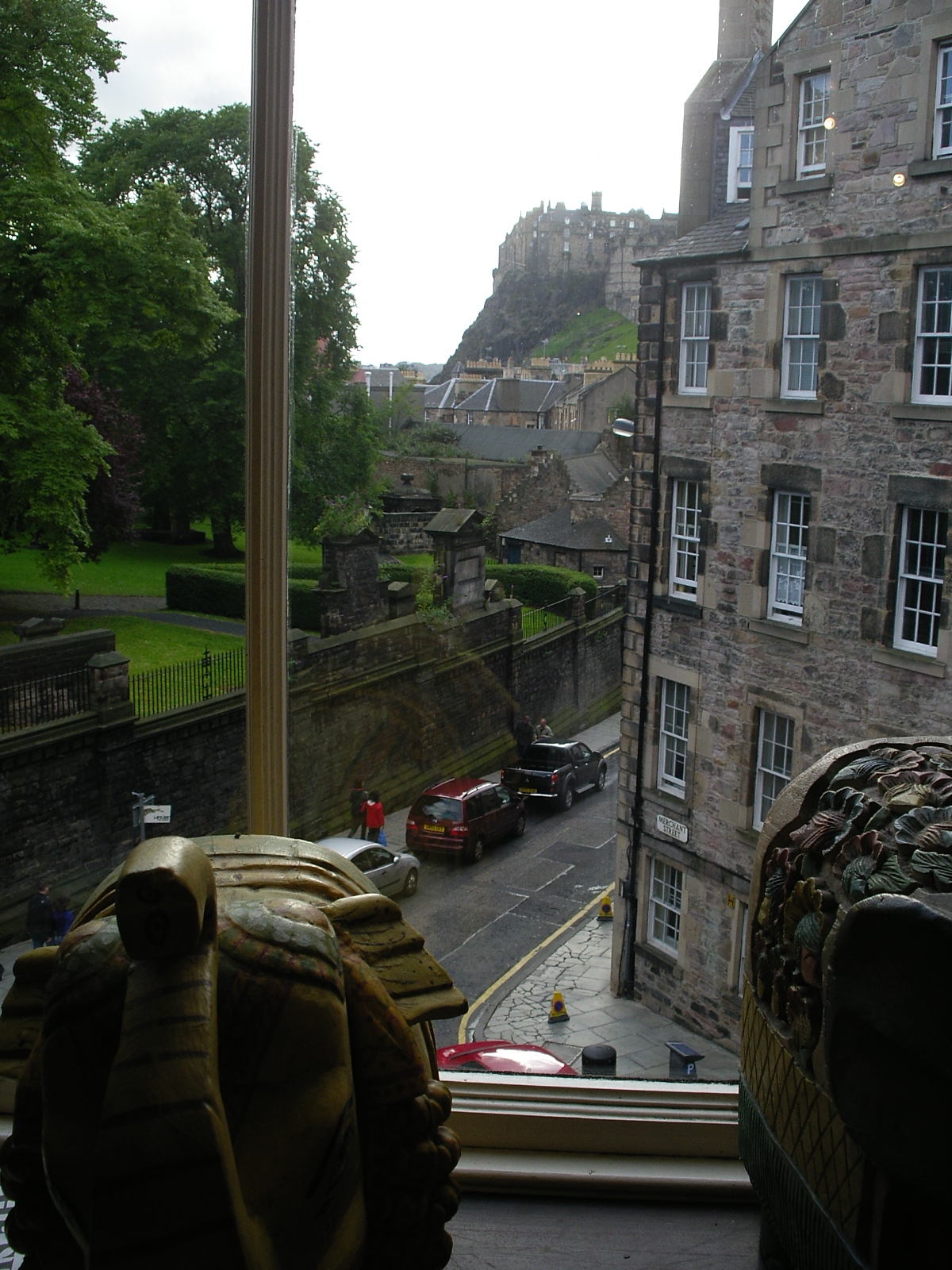 View from <the elephant house>, the birthplace of Harry Potter