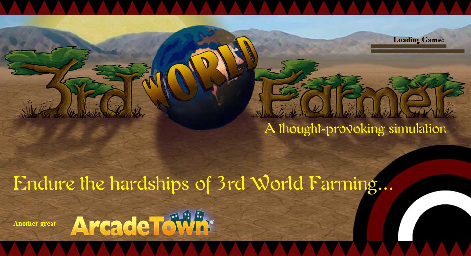 Splash Screen for 3rd World Farmer Game