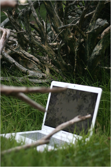 소니 VAIO VGN-CR355/S - 야성이 살아 숨쉬는 실버 리자드 노트북