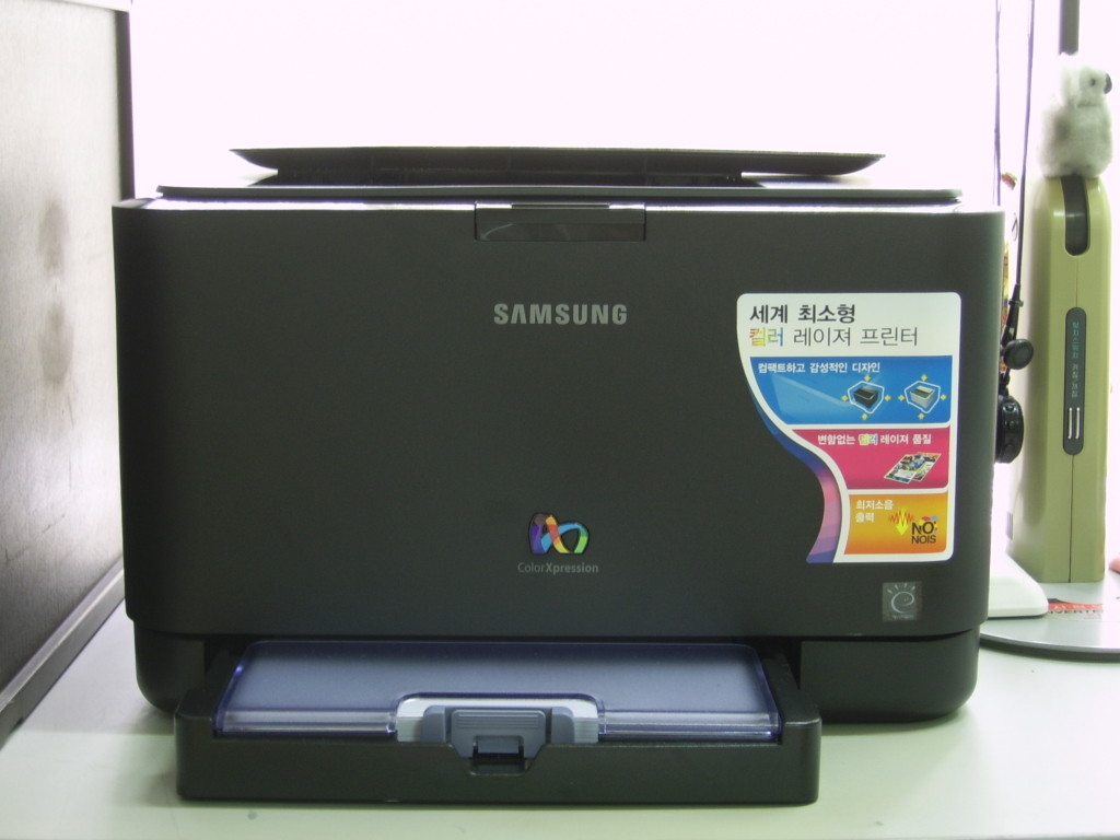 삼성 컬러레이저프린터 CLP-315K - 정면모습