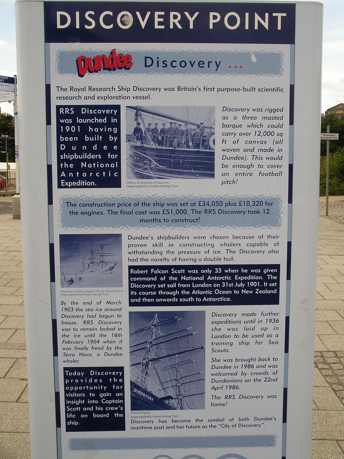 History of Dundee - RRS Discovery
